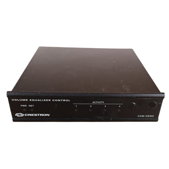 Crestron C2N-VEQ4 4-Channel Volume Equalizer Control Audio Processor - Picture 1 of 6